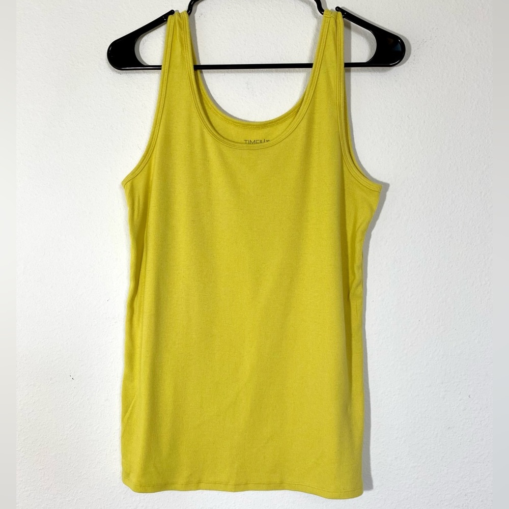 Womens Tank Top Lime Green Top Sleeveless